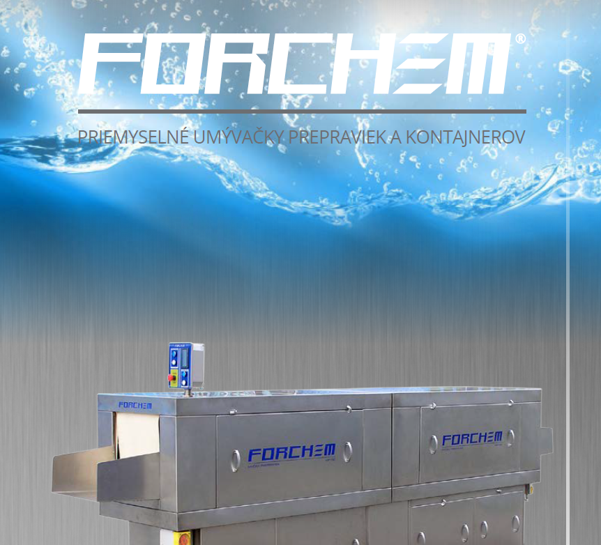 Katalog průmyslových myček