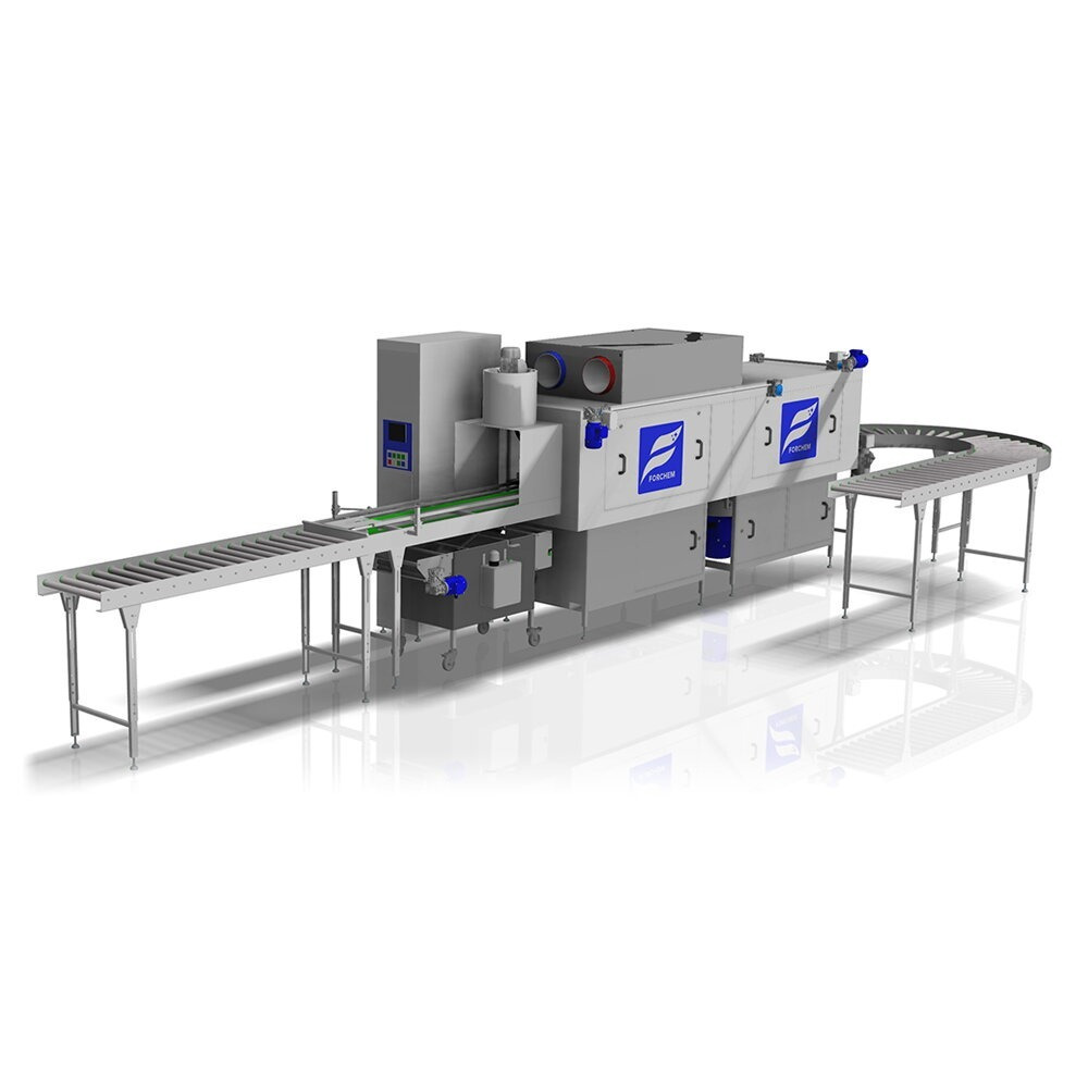 Priemyselné umývačky prepraviek, kontajnerov a dielov FORCHEM